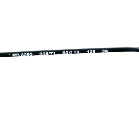 NWT/ NIB Ray Back 63MM Black Metal Aviator Sunglasses - Picture 7 of 14